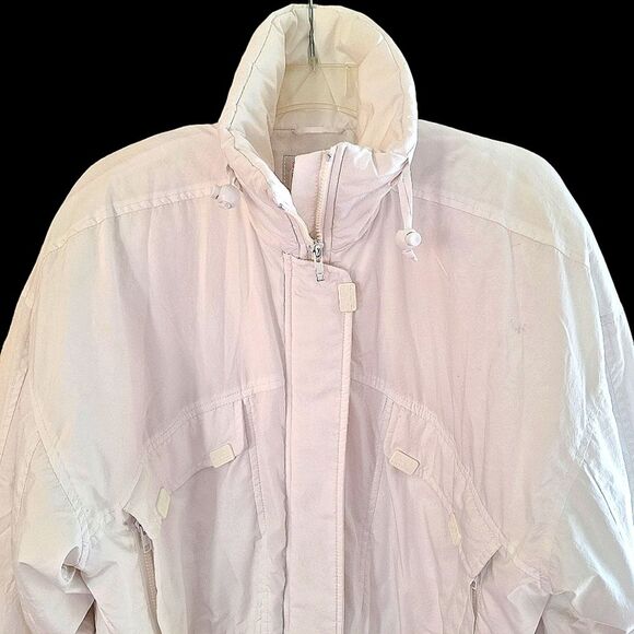 Vintage Womens OBERMEYER Sport Ski Jacket Nirvana Size 10 White Hong Kong - Picture 2 of 16
